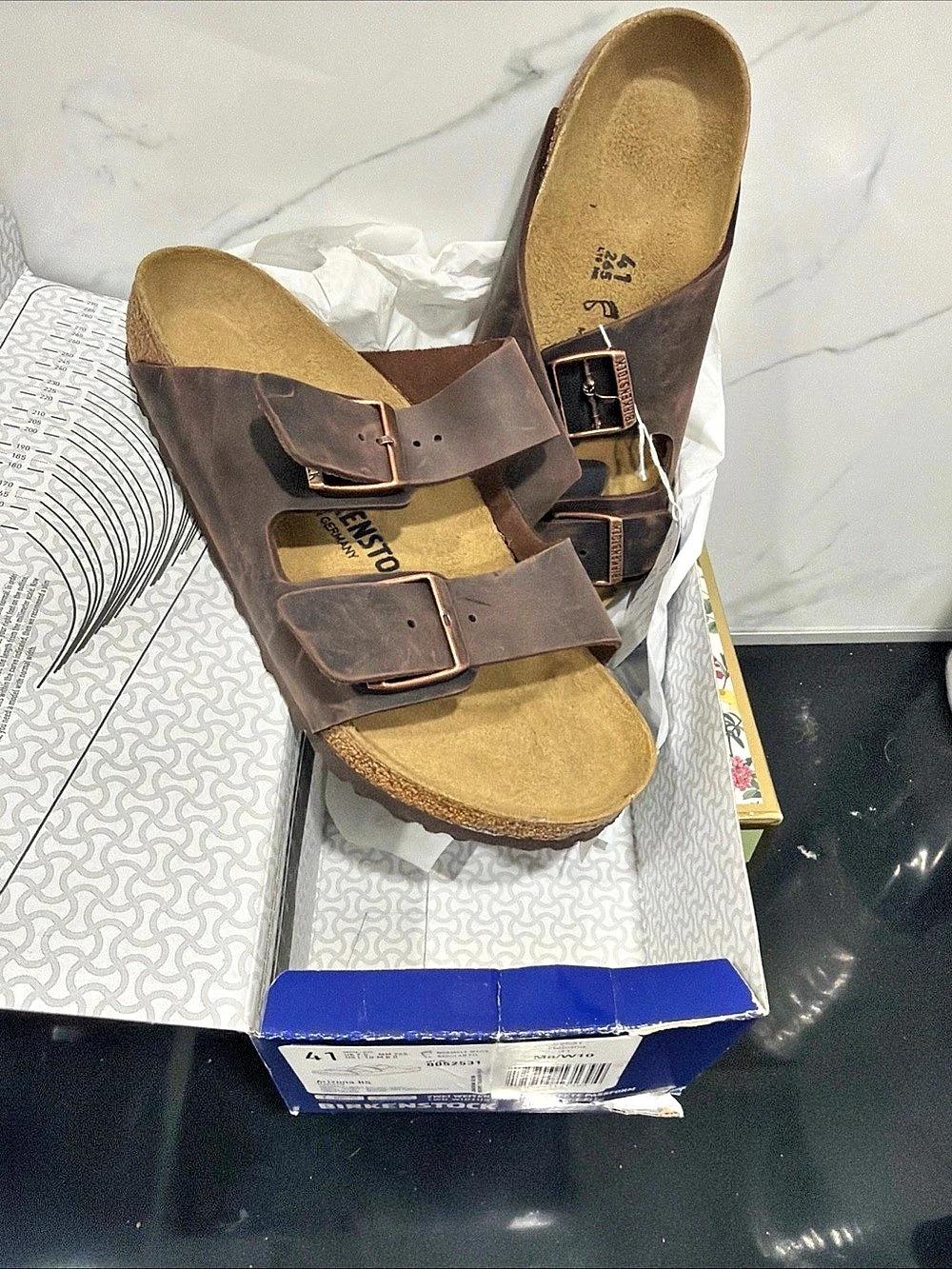 Birkenstock Arizona BS Brown EU 41 Like New